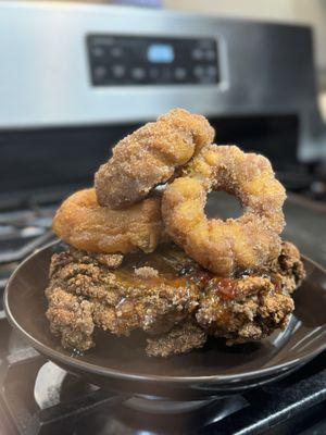 Fried Chicken and churros