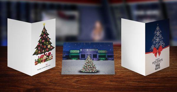 Greeting Cards Custom Printed as Corporate Holiday Cards