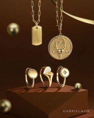 Celestial jewelry pieces