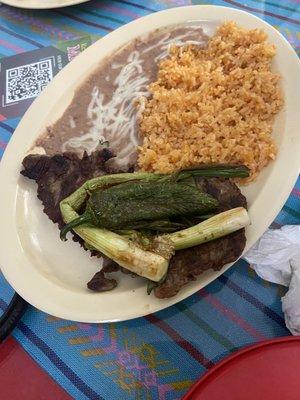 Carne Asada with homemade Tortillas