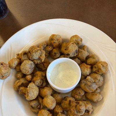 Fried mushrooms