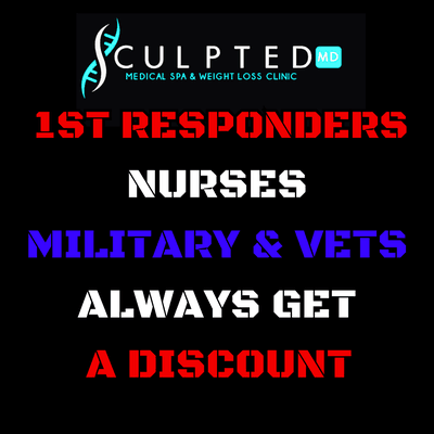 1st Responders, Nurses, Military and Veterans always get a discount.