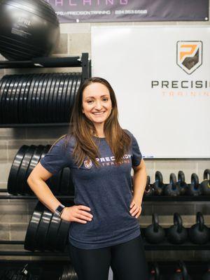 Precision Trainer 
 Nutrition Coach 
 Co-Owner
 Joanna Merrill