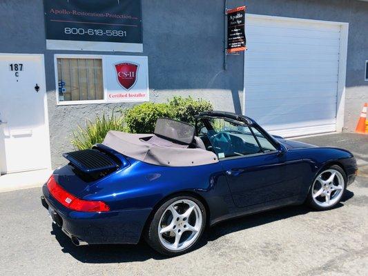 1994 Porsche Carrera Cabrio Restoration