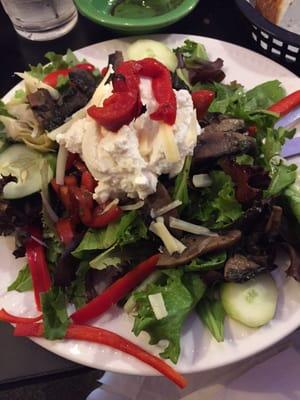 Portabella and Ricotta Salad