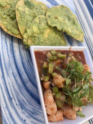 Shrimp ceviche