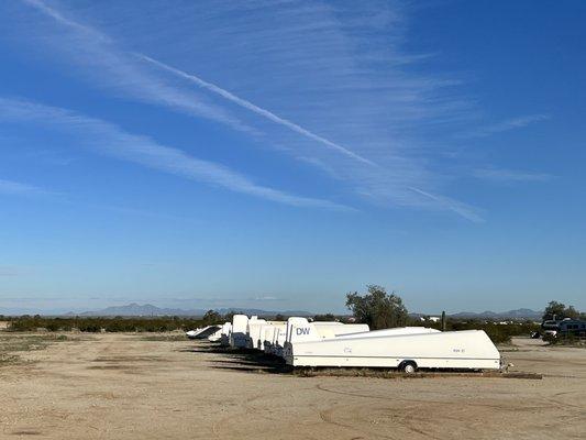 Trailers that carry gliders.