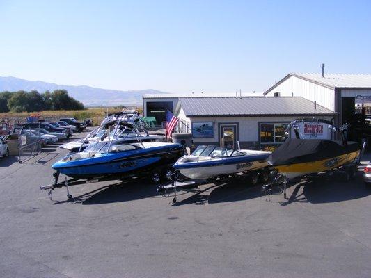 We service all makes and models of boats!