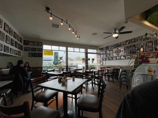 Interior of the restaurant (excluding multiple tables behind)