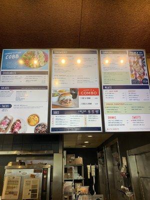 Photo of new Menu!