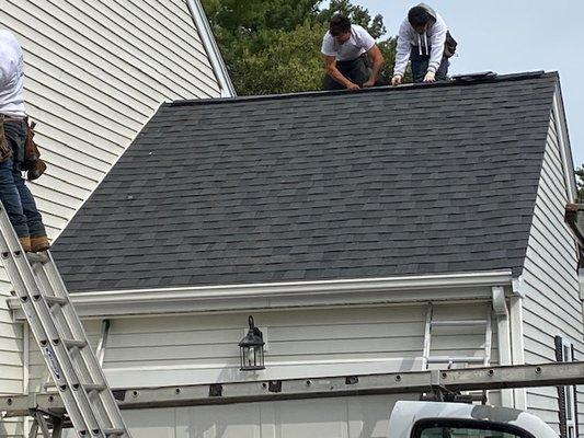 Taking the time for proper installation is important.  Trident is a CertainTeed Master Shingle Applicator.