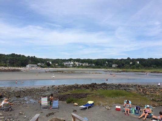 Main beach at low tide