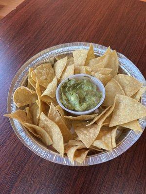 Chips and  guacamole