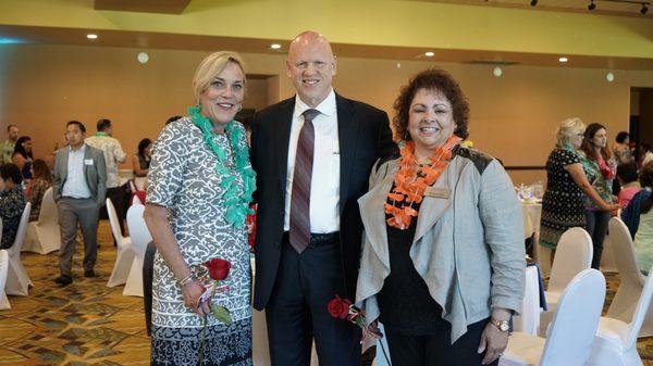 Scott Warmuth with LA county 5th District Supervisor.