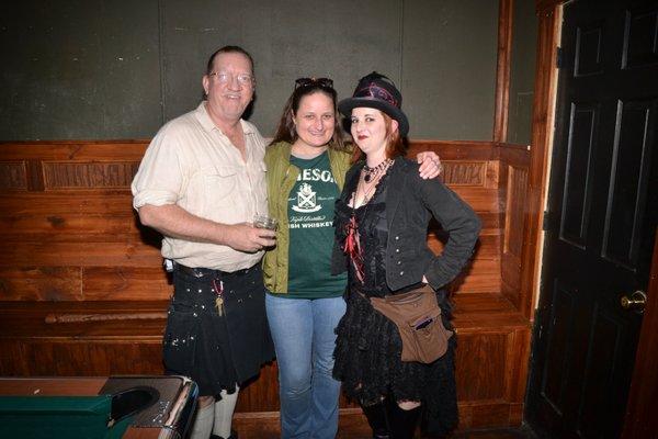 In the former Liquid Room on the Haunted Pub Crawl