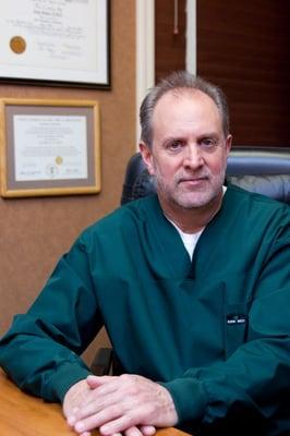 Rochelle Park, NJ dentist, Alan L. Rubin, DMD places and restores dental implants.