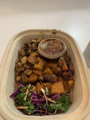 BBQ Chicken Bowl - A monthly special