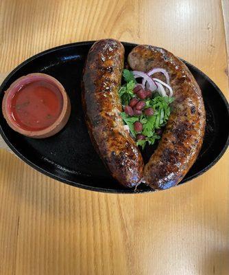 Traditional sausage,