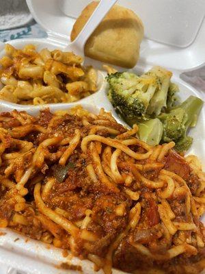 Friday's special : spaghetti plate