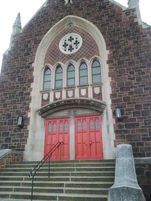 Entrance on Espy Avenue.