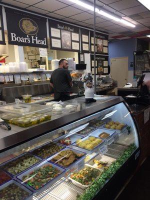 Excellent deli counter, homemade to go Italian meals, homemade desserts and mozzarella! What a gem!!