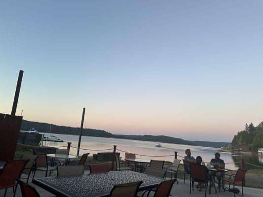 Patio view outside - on the water