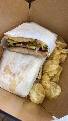 Lunch box "Mexican torta"