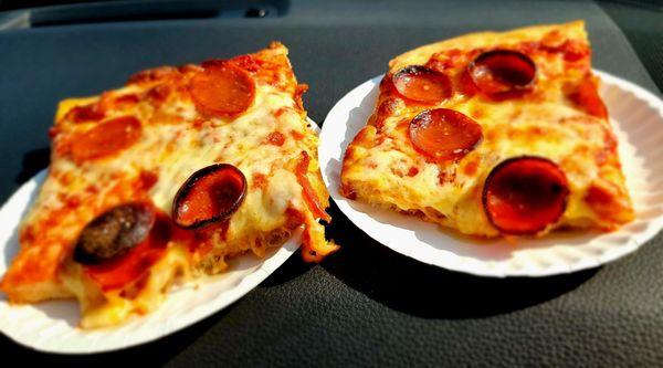 Jocko's Pizza and Pasta, Cheese & Pepperoni Slices