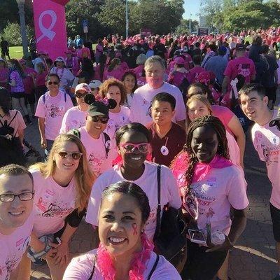 Finish line group selfie!