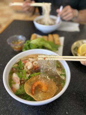 22. Seafood Noodle Soup w/clear noodles