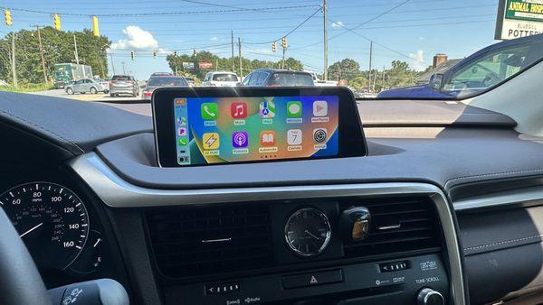 Apple CarPlay installed in my 2018 Lexus RX450h.