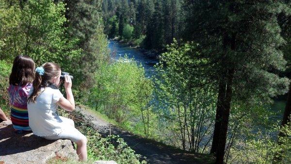 The view from our 9 acre campus is spectacular! We overlook the Wenatchee River and are surrounded by mountains!