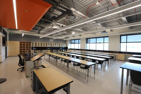 Brand new chemistry labs at Orange High School!!!