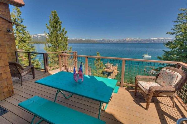 Lake Tahoe Deck Views