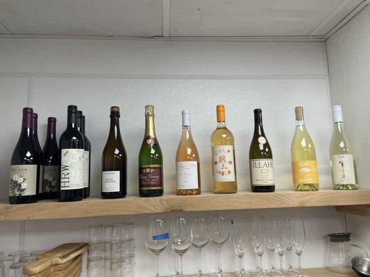 Wine selection