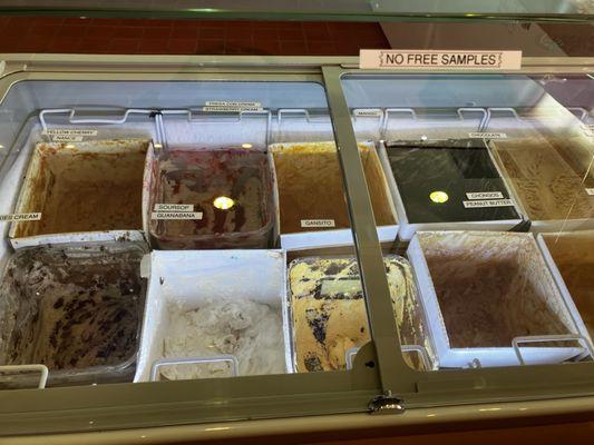 Ice cream assortment