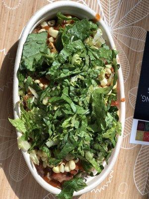 Spicy tofu Veggie Bowl