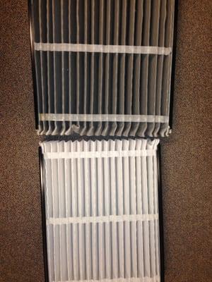 You should be changing your filters regularly but you should schedule maintenance 1 - 2 times a year.