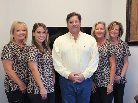 The wonderful team at Robert B. Guttry, DDS in Longview