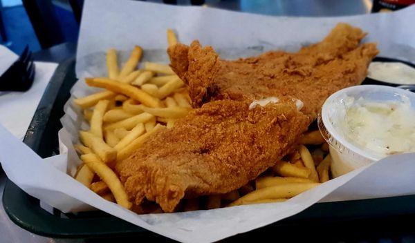 Friday Haddock fish fry