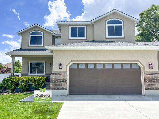 Transformation Tuesday with this homeowner’s beautiful new window project by DaBella.