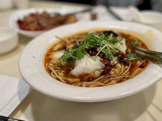 Spicy Fish Fillet with Spicy Supreme Broth