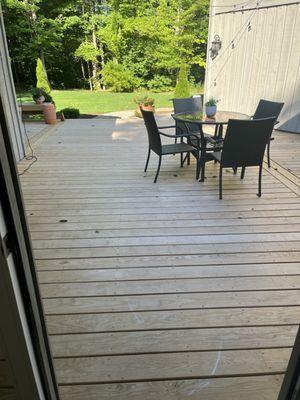 Deck pre- paint