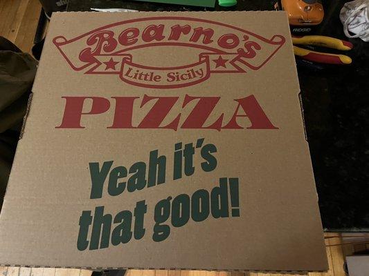 Xl pizza box