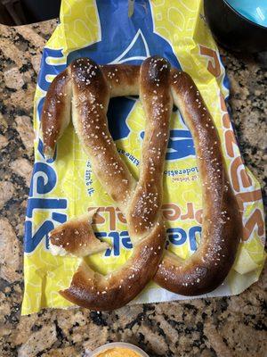 salted pretzel