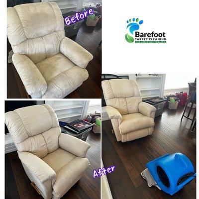 Stubborn stains on your old upholstery? Call us!