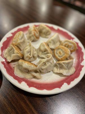 Lamb with Onion potstickers