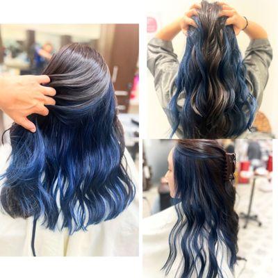 Peekaboo blue by Rowan and Megan