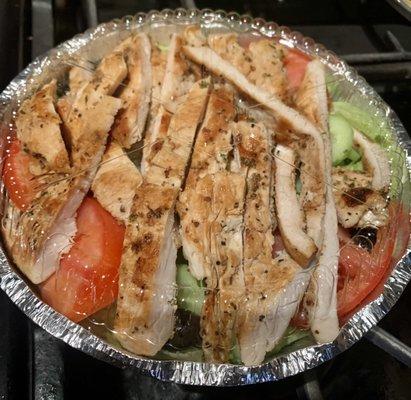 Grilled Chicken Salad $10.00