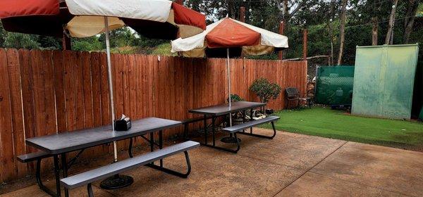 Patio seating